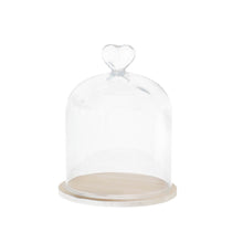 Load image into Gallery viewer, LAILA Cloche with Bamboo Base Small
