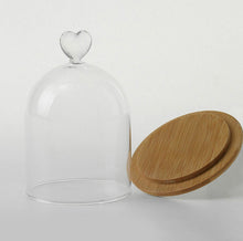 Load image into Gallery viewer, LAILA Cloche with Bamboo Base Medium
