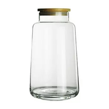 Load image into Gallery viewer, ELIN Glass Jar with Bamboo Lid Tall
