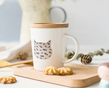 Load image into Gallery viewer, TOMO Changing Decal Cup Cat
