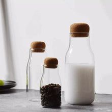 Load image into Gallery viewer, STILA Glass Bottle with Cork Stopper
