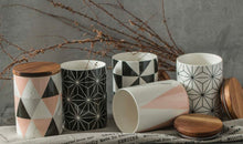 Load image into Gallery viewer, MIA Storage Canister with Acacia Lid Modern
