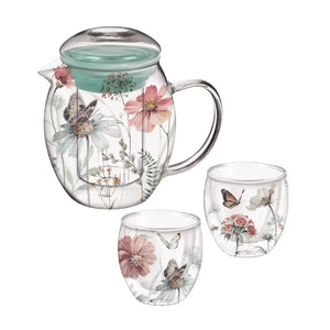 CELINE Glass Tea Set Botanical Dreamer