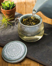 Load image into Gallery viewer, SABINE Glass Cup Tea Lace
