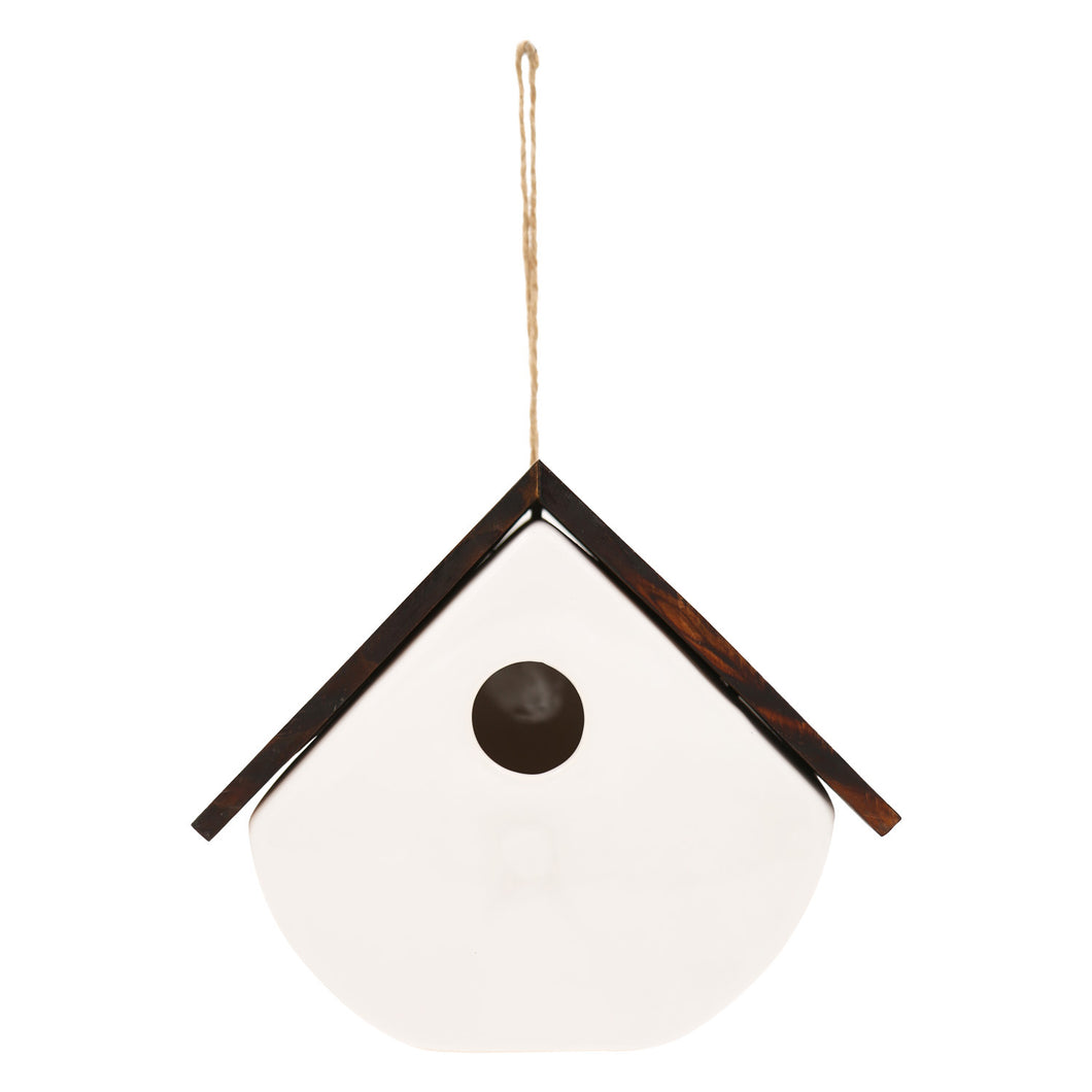 LISSE Ceramic Birdhouse