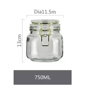 DANIQUE Glass Jar Set