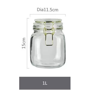 DANIQUE Glass Jar Set