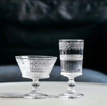 Load image into Gallery viewer, Leaf Line Rustic Set of 2 Wine Goblets
