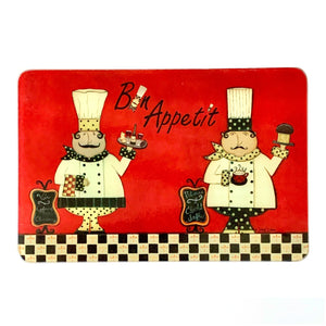 REMI Glass Cutting Board Bon Appetit Chefs