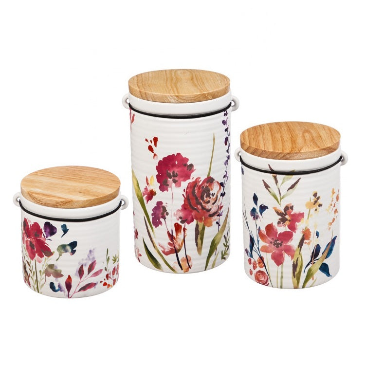 NADIA Canister Set Watercolor Boho