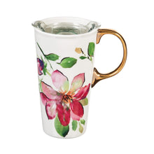 Load image into Gallery viewer, Perfect Latte Cup Pink Floral Dream
