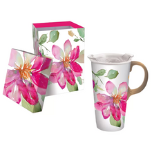 Load image into Gallery viewer, Perfect Latte Cup Pink Floral Dream
