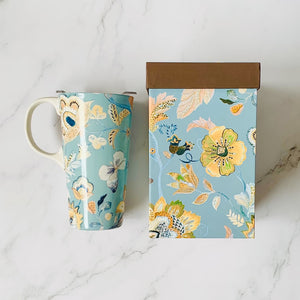 Perfect Latte Cup Golden Garden
