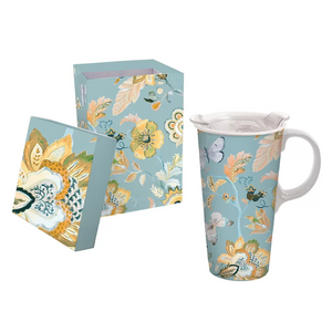 Perfect Latte Cup Golden Garden