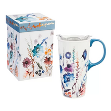 Load image into Gallery viewer, Perfect Latte Cup Wild Flowers
