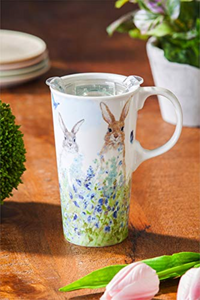 Perfect Latte Cup Bunnies In The Meadow