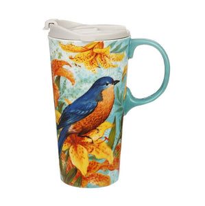 Perfect Cup Trio Birds Blue Bird
