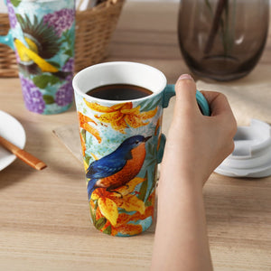 Perfect Cup Trio Birds Blue Bird