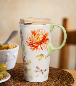 Perfect Cup Watercolor Floral