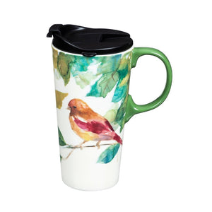 Perfect Cup Bird On A Branch