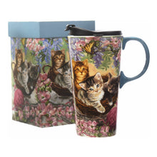 Load image into Gallery viewer, Perfect Cup Kittens &amp; Flowers
