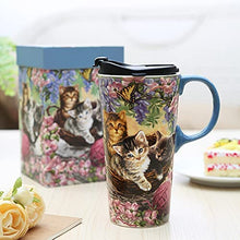 Load image into Gallery viewer, Perfect Cup Kittens &amp; Flowers
