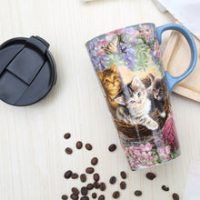 Load image into Gallery viewer, Perfect Cup Kittens &amp; Flowers
