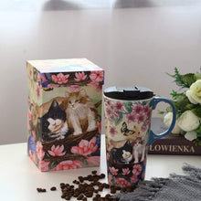 Load image into Gallery viewer, Perfect Cup Kittens &amp; Butterflies
