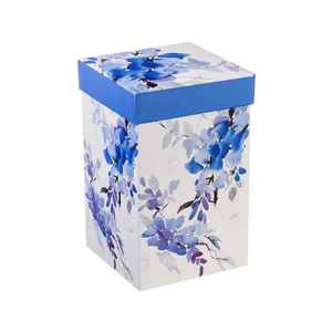 LEIGHTON Blue Floral Watercolor Tea Mug