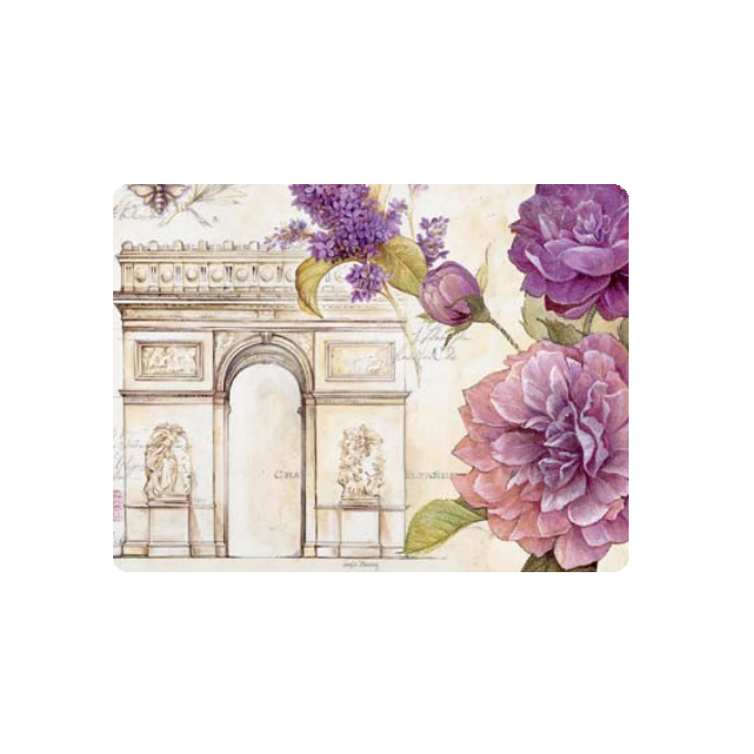 REEM Glass Cutting Board French Lilacs