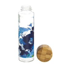 Load image into Gallery viewer, ALORA Glass Bottle with Bamboo Lid
