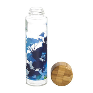 ALORA Glass Bottle with Bamboo Lid