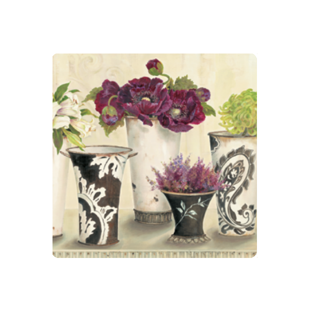 REESE Glass Trivet Jardin Boutanique