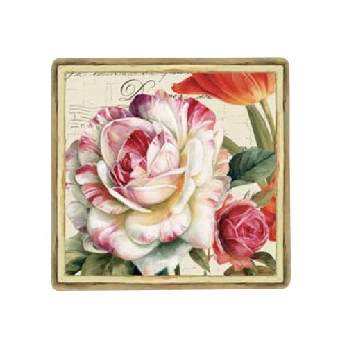 REESE Glass Trivet Garden View