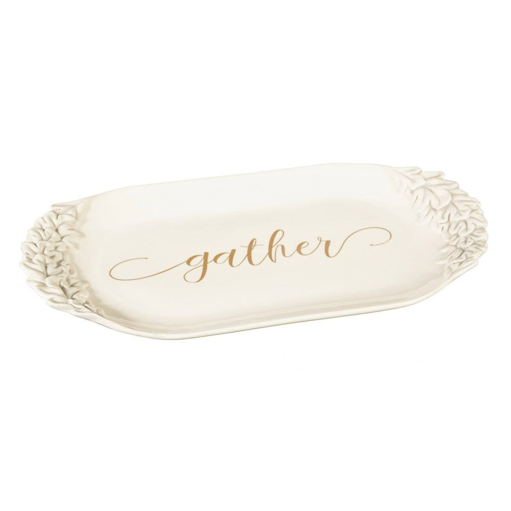 Watercolor Harvest Platter