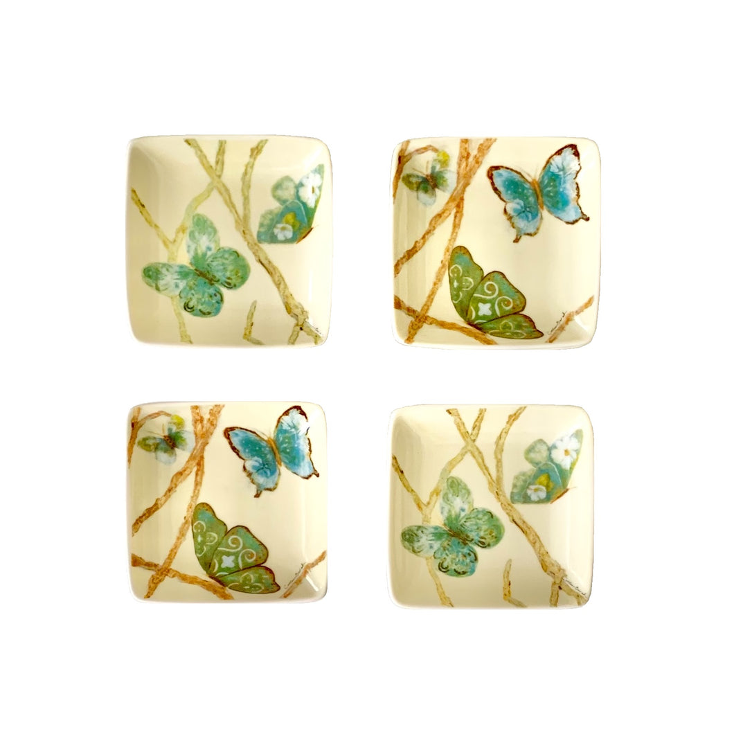 RIMINI Small Dishes Blue Flutter