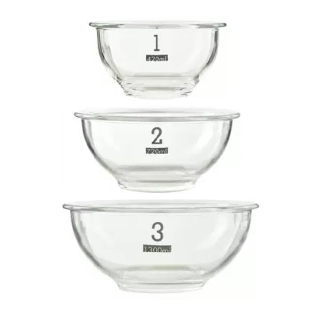 KAI Glass Mixing Bowls