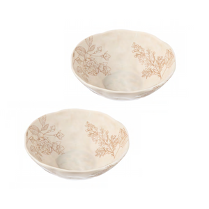 At Ease Traditional Set of 2 Soup Bowl