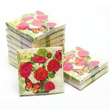 Load image into Gallery viewer, Paper Cocktail Napkin Botanica
