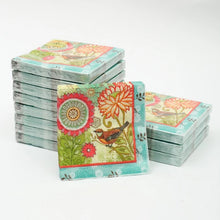 Load image into Gallery viewer, Paper Cocktail Napkin Nature&#39;s Garden
