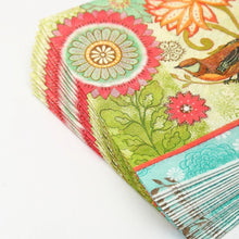 Load image into Gallery viewer, Paper Cocktail Napkin Nature&#39;s Garden
