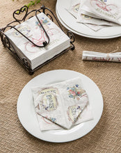 Load image into Gallery viewer, Paper Cocktail Napkin Paris Postcard
