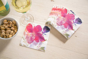 Paper Cocktail Napkin Watercolor Boho