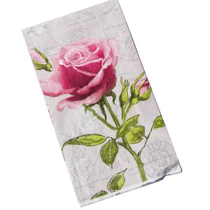 Paper Guest Napkin Rose