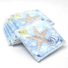Load image into Gallery viewer, Paper Luncheon Napkin Coastal Life
