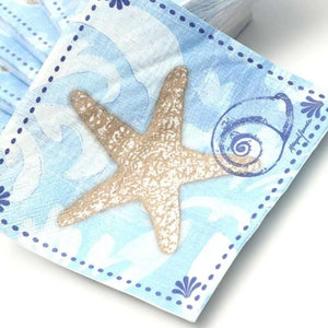 Paper Luncheon Napkin Coastal Life