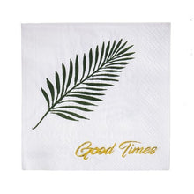 Load image into Gallery viewer, Paper Cocktail Napkin Good Times

