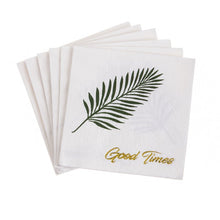 Load image into Gallery viewer, Paper Cocktail Napkin Good Times
