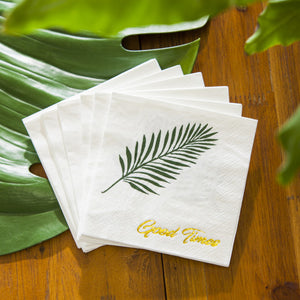 Paper Cocktail Napkin Good Times