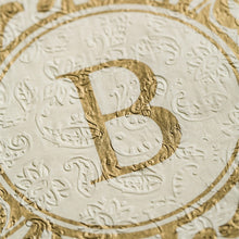 Load image into Gallery viewer, Embossed Monogram Guest Napkin B
